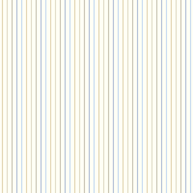Tapetti Stripes 137303 0,53x10,05 m vaaleansininen/vaaleanruskea non-woven