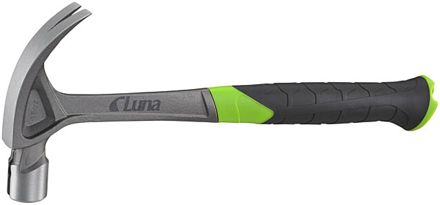 Puusepänvasara Luna Tools L-Evo 454g/16oz, magneetilla, täystaottu