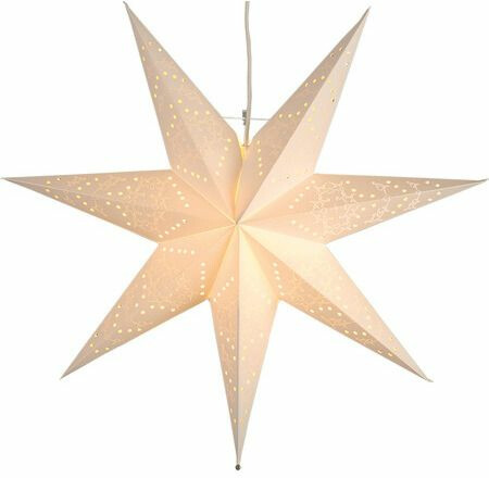 Valotähti Star Trading Sensy 51 cm paperi valkoinen