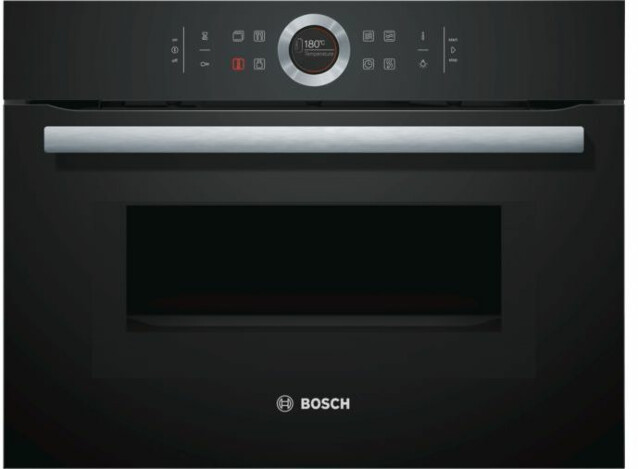 Yhdistelmäuuni Bosch Serie 8 CMG633BB1 60 cm musta integroitava