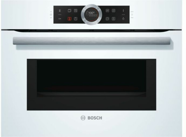 Yhdistelmäuuni Bosch Serie 8 CMG633BW1 60 cm valkoinen integroitava