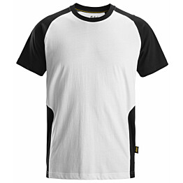 T-paita Snickers 2550 mustavalkoinen koko XXXL
