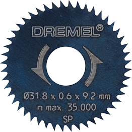 Pyörösahanterä Dremel 546 MiniSaw-laitteeseen 2 kpl
