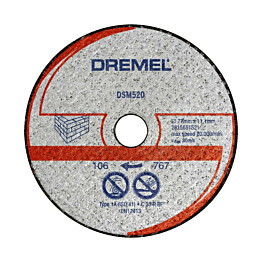 Katkaisulaikka Dremel DSM520 karbidi betonille/kivelle 2 kpl