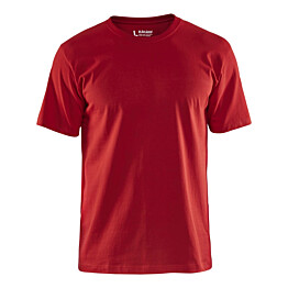 T-paita Blåkläder 3302 10kpl/pkt punainen koko XXL
