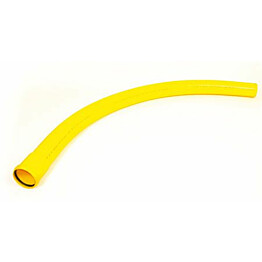 Kaapelinsuojaputken kaari Pipelife OPTO 140x90 B PVC keltainen