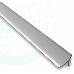 Sisäkulmalistan sisäkulmapala Euroshrink kolmisuuntainen alumiini i3w-211a, 50mm, valkoinen