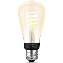 LED-älylamppu Philips Hue WA filamentti 7W ST64 E27