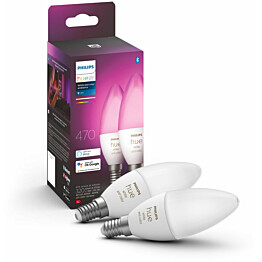 LED-älylamppu Philips Hue WCA 5,3W B39 E14 2kpl