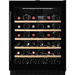 Viinikaappi AEG 5000 AWUS052B5B, 60cm, musta, integroitava