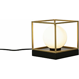 Pöytä-/seinävalaisin Aneta Lighting Astro, 14x14.5cm, musta/kulta