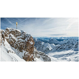 Sisustustarra Artgeist Winter in Zugspitze 280x490cm