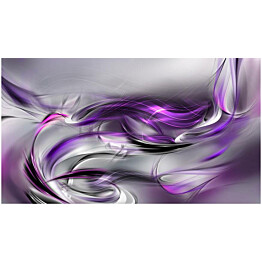 Kuvatapetti Artgeist Purple Swirls II 500x280cm
