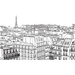 Kuvatapetti Artgeist Parisian sketchbook 270x450cm