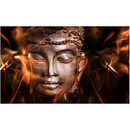 Kuvatapetti Artgeist Buddha - Fire of meditation 270x450cm