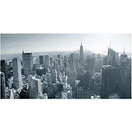 Kuvatapetti Artgeist New Yorkin Black and White Horizon 550x270cm
