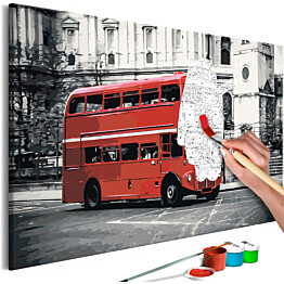 DIY-taulu Artgeist London Bus 40x60cm