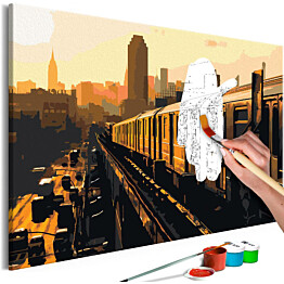 DIY-taulu Artgeist New York Subway 40x60cm