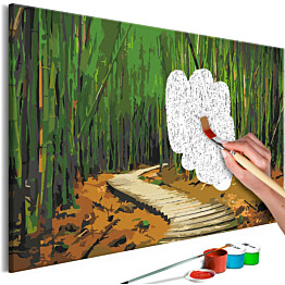 DIY-taulu Artgeist Wooden Path 40x60cm