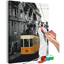 DIY-taulu Artgeist Tram in Lisbon 60x40cm