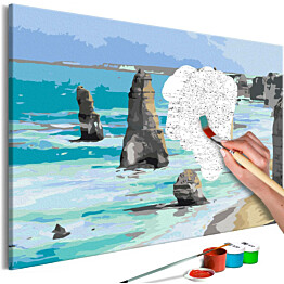 DIY-taulu Artgeist Rocks in the Sea 40x60cm