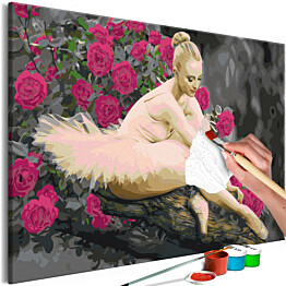 DIY-taulu Artgeist Rose Ballerina 40x60cm