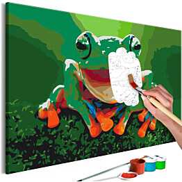 DIY-taulu Artgeist Laughing Frog 40x60cm