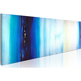 Taulu Artgeist Sinistä nestettä käsinmaalattu 40x100cm