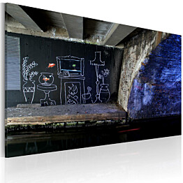 Taulu Artgeist My own piece of floor - Banksy, 40x60cm