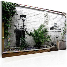 Taulu Artgeist Graffiti area - Banksy, 40x60cm