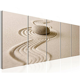 Taulu Artgeist Zen: Sand and Stone, 90x225cm