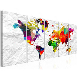 Taulu Artgeist World on Paper eri kokoja