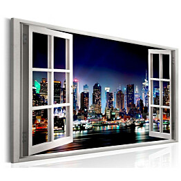 Taulu Artgeist Window: View of New York eri kokoja