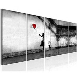 Taulu Artgeist Banksy: Runaway Balloon eri kokoja