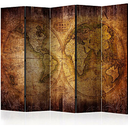 Sermi Artgeist World on old map II 225x172cm