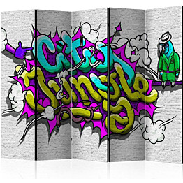 Sermi Artgeist City Jungle - graffiti II 225x172cm
