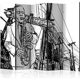Sermi Artgeist Saxophone recital on Broadway II 225x172cm