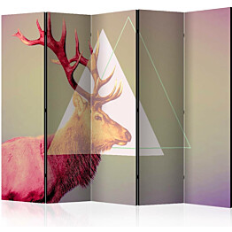 Sermi Artgeist Deer - graphic pattern II 225x172cm