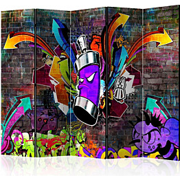 Sermi Artgeist Graffiti: Colourful attack II 225x172cm
