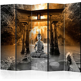 Sermi Artgeist Buddha Smile Orange II 225x172cm