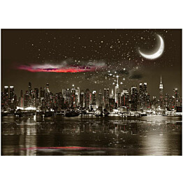 Kuvatapetti Artgeist Starry Night Over NY eri kokoja
