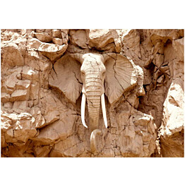 Kuvatapetti Artgeist Stone Elephant eri kokoja