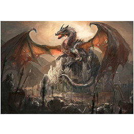 Kuvatapetti Artgeist Dragon castle eri kokoja