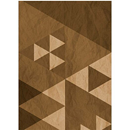 Tapetti Artgeist Brown patchwork 50x1000cm