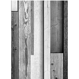 Tapetti Artgeist Gray wood 50x1000cm