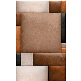Tapetti Artgeist Leather blocks 50x1000cm