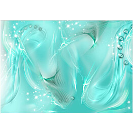 Sisustustarra Artgeist Enchanted Turquoise eri kokoja