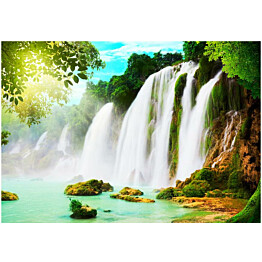 Sisustustarra Artgeist The beauty of nature: Waterfall eri kokoja