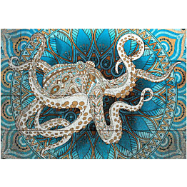 Sisustustarra Artgeist Zen Octopus eri kokoja