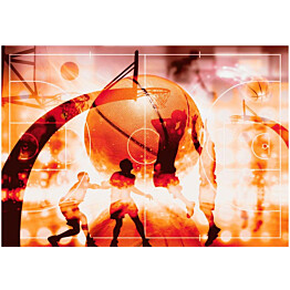 Sisustustarra Artgeist My Sport: Basketball eri kokoja